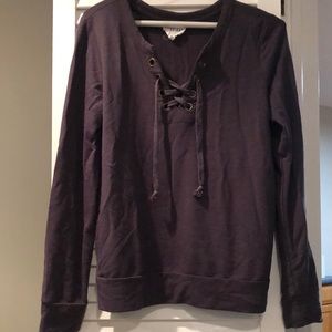 Women’s Olive & Oak XS long sleeve brown shirt